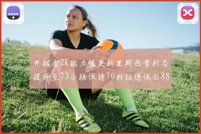 开拓者2K能力值更新里斯西索科各提升至73小杨保持70利拉德依旧88